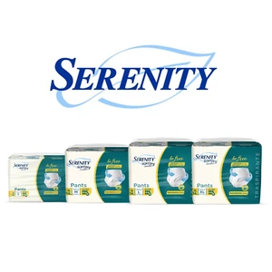 Serenity Soft Dry Sensitive Pants Slip Pull Up Mutandina Assorbente Extra 14 Pz - Foto 1 di 5