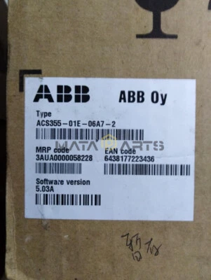 ONE NEW ABB Inverter ACS355 ACS355-01E-06A7-2 220V 1.1KW - Image 1 of 2