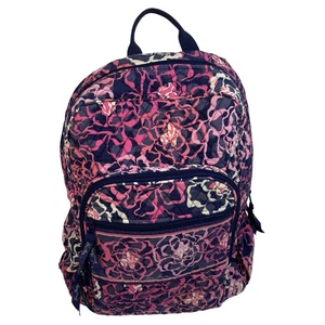 Vera Bradley Katalina Pink Quilted Floral Ultimate Backpack Retired 2015 - Picture 1 of 11