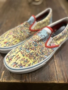 Vans X Where's Waldo Beach Limited Edition Sneaker klassische Slipper Herren 12 - Bild 1 von 11