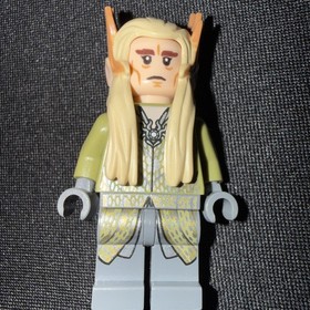 LEGO THE HOBBIT "Thranduil" (lor079) Minifig from set 79012 w/extras (No Cape)