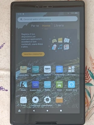 Tablet AMAZON Fire HD8( 8* generazione)  Usato 32 GB - Imagen 1 de 4