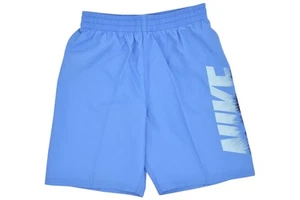 Nike Big Boy's Breaker 7-Inch Brief-Lined Volley Shorts Trunks Swimwear - Picture 1 of 12