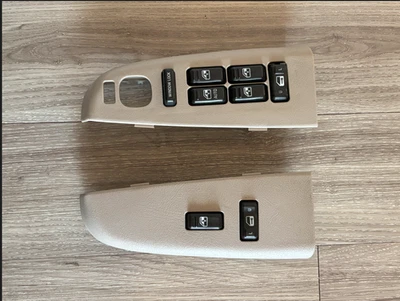 1999–2002 GMC Yukon / Tahoe / Suburban (Pair) Window Switch bezels – OEM – - Image 1 of 4