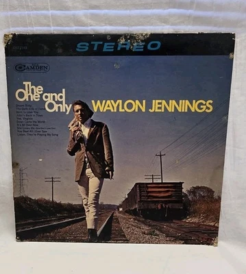 Vinyl Record LP Waylon Jennings The One and Only  - Image 1 of 4