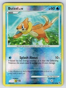 Buizel 72/130 Diamante e Perla Reverse Holo Carta Pokemon Comune HP - Foto 1 di 1