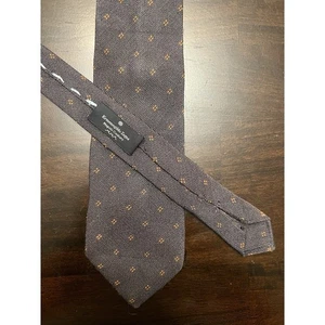 Corbata de Lujo Ermenegildo Zegna Couture XXX 100% Seda Negra Hecha en Italia LEER - Imagen 1 de 5