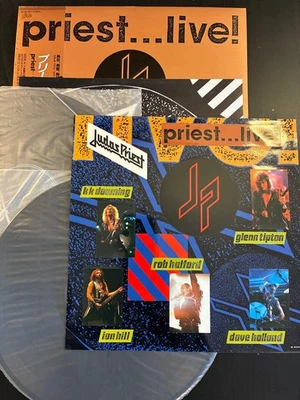 JUDAS PRIEST Priest...Live! 1987 JAPAN 2LP's OBI STICKERS Iron Maiden RARE! Foto 1 de 4