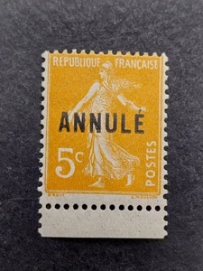 France timbre Cours d'instruction N° 158-CI 1 neuf ** Bdf type Semeuse voir scan - Picture 1 of 2