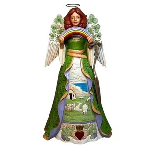 Jim Shore Heartwood Creek 'Blessings Be Upon 'Ye' Irish Angel 6008403 New in Box - Picture 1 of 11