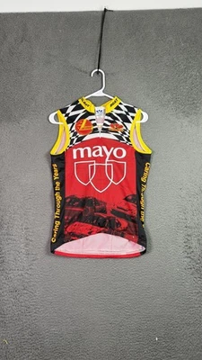 Camiseta de ciclismo Voler feminina pequena Daytona Mayo St Lukes bicicleta de corrida hospitalar - Imagem 1 de 4