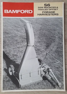 Bamford S6 Feldhäcksler Prospekt 1974 - S6SM S6T - Bild 1 von 3