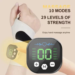 Electric Cordless Hand Wrist Massager Vibration Relieves Tenosynovitis Massager - Picture 1 of 10