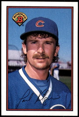 Paul Kilgus Chicago Cubs 1989 Bowman Baseball Card #285 - Image 1 of 2