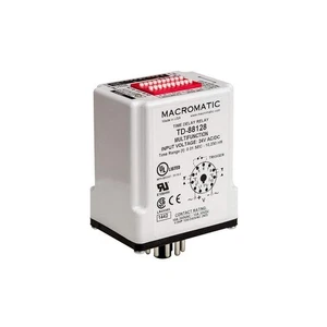 MACROMATIC TD-88161 MultiFunTimeDelayRelay, 240VAC, 8Pins 6MPP5 - Picture 1 of 1