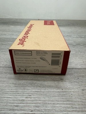 Pfister HSC-03SHWSDB Modern Multi-Function Hand Shower Spot Defense Black *READ* - Image 1 of 4