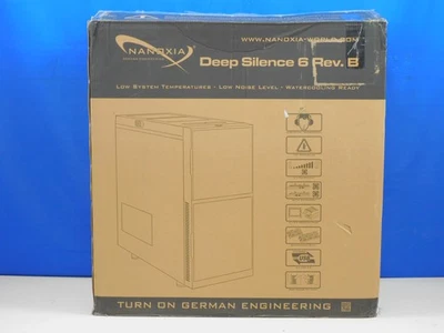 Nanoxia Deep Silence 6 Big Tower PC Computer Gehäuse HPTX Grau Wie Neu - Bild 1 von 4