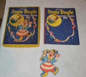 Leon Jasons Jingle Dingle Weihnachtsstrumpfbuch 1953 mit Box - Bild 1 von 11