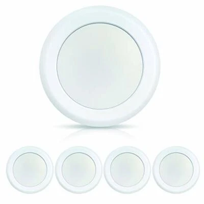 4Pack 6 Inch LED Flush Mount Ceiling Light Surface Mount Aluminum 15W Cool White — 第 1/4 张图片
