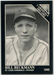 1992 Conlon Collection TSN #623 Bill Beckmann St. Louis Cardinals - Picture 1 of 8