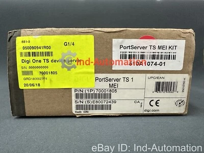 NEW IN BOX 70001805 DIGI PORTSERVER TS MEI KIT - Image 1 of 4
