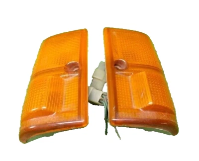 大发 Hijet 迷你卡车 S83P 转向信号灯套装琥珀色眨眼灯 JDM — 第 1/2 张图片