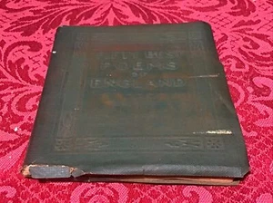 Little Leather Library FIFTY BEST POEMS OF ENGLAND 76 - Picture 1 of 3