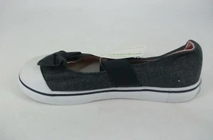 Vertbaudet Denim Canvas Ballerinas UK 10 EU 28 JS9 OO 10 - Picture 1 of 7