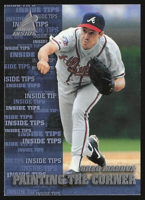 1998 Pinnacle Inside #142 Greg Maddux - Image 1 of 2