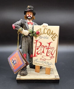 New Original 2001 Emmett Kelly-The Hobo Ball-Collector Society-Ltd.Ed-No BOX - Picture 1 of 10