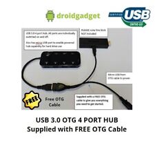 OtG USB 3.0 Hub dostarczany z BEZPŁATNYM OTG Amazon Fire TV Fire Stick 4K Lite