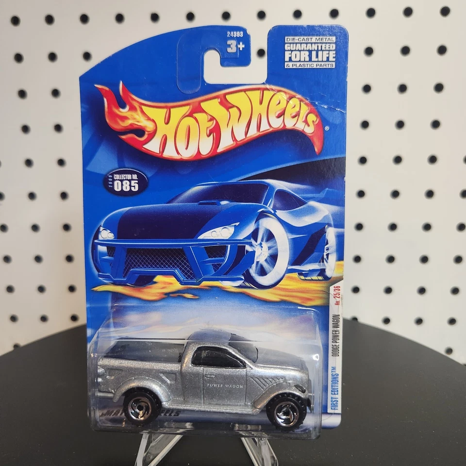 🔥HotWheels 2001 First Editions Dodge Power Wagon # 25/36 2001 collector #085 - Image 1 of 4