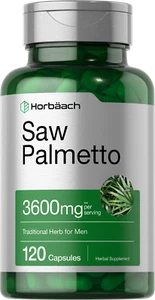 Saw Palmetto Extract 3600mg | 120 Capsules | Prostate Supplement | by Horbaach - Picture 1 of 7