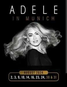 Adele Ticket Müchen - Munich 16.08.2024 - Bild 1 von 1