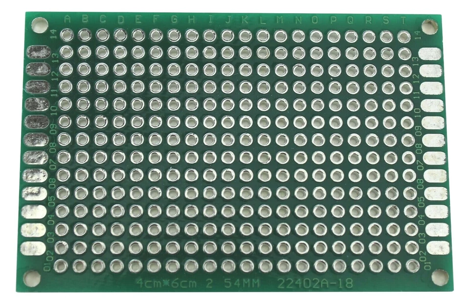 4 pcs Double Sided Universal PCB Proto Prototype Perf Board 4*6 4x6 cm