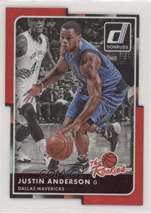 2015 Donruss The Rookies Inspirations Die-Cut /99 Justin Anderson #1 Rookie RC