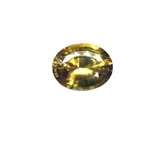10.94 CT VS Oval Natural Yellow Chrysoberyl Gemstone - Picture 1 of 6