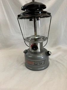 Vintage 1999 Coleman Two Mantel Powerhouse 295-700T Dual Fuel Lantern - Picture 1 of 8