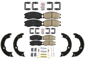 AME Ceramic Disc Brake Pads Parking Brake Shoes for Chevrolet Equinox 07-09 - Picture 1 of 6