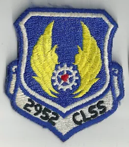 ERA VIETNAM USAF 2952 CLSS COMBATTIMENTO LOGISTICA SUPPORTO SQUADRONE BORDO TAGLIATO PATCH - Foto 1 di 2