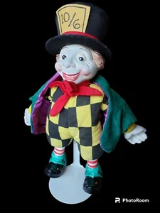 Vintage Fritz & Floyd Mad Hatter Puppe mit Ständer von 1992 - Bild 1 von 7