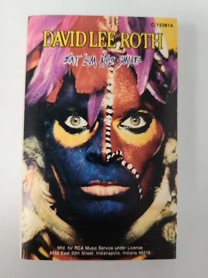 David Lee Roth - Eat 'Em and Smile Warner BROS Cassette Tape - Image 1 of 2