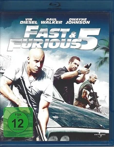 FAST & FURIOUS 5 - Action mit Vin Diesel und Paul Walker - Blu Ray - Neuwertig - Imagen 1 de 2