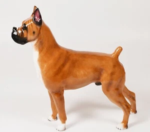 Beautiful Vintage Royal Doulton Boxer Dog Figure HN2694 Ch Warlord of Mazelaine - Picture 1 of 4