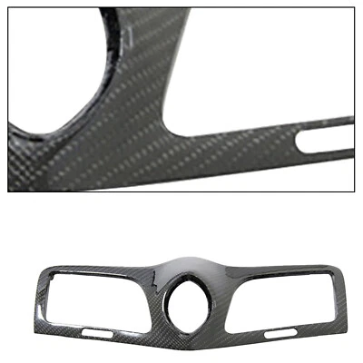 Carbon Fiber Console Clock Vent Panel Cover Trim for Maserati GranTurismo 08-12U - Image 1 of 4
