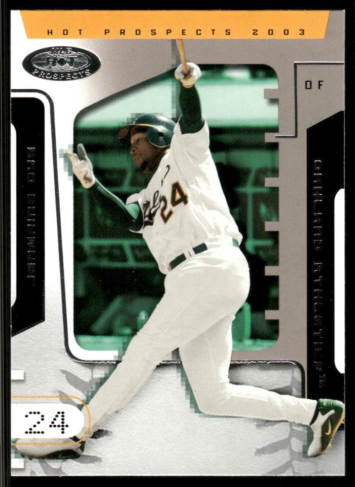 2003 Fleer Hot Prospects #46 Jermaine Dye - Image 1 of 2