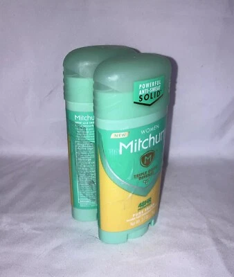 Mitchum Women Triple Odor Defense Deodorant Pure Fresh Pack of 2 Sealed. - Image 1 of 4