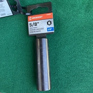 Crescent CIMS23N 1/2" Drive 6-Point SAE Socket 5/8" Lifetime warranty - Picture 1 of 6