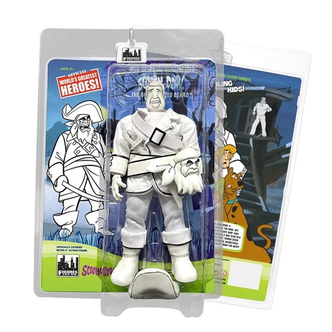 Scooby Doo Retro 8 Inch Action Figures Series: Red Beard [White Ghost Variant] Cover