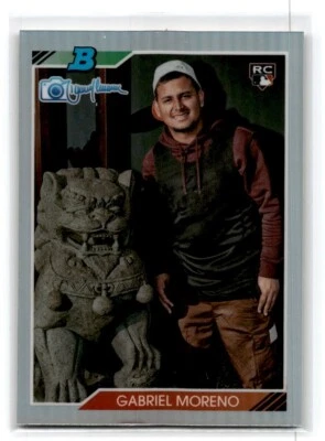 2023 Bowman's Best Randy Johnson Gabriel Moreno RC #92RJ-13 Diamondbacks - Image 1 of 2